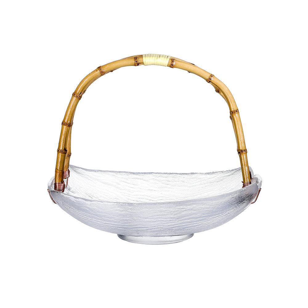 Sparkle Fruit Basket - With Handle - 22 CM, Set of 1 PC