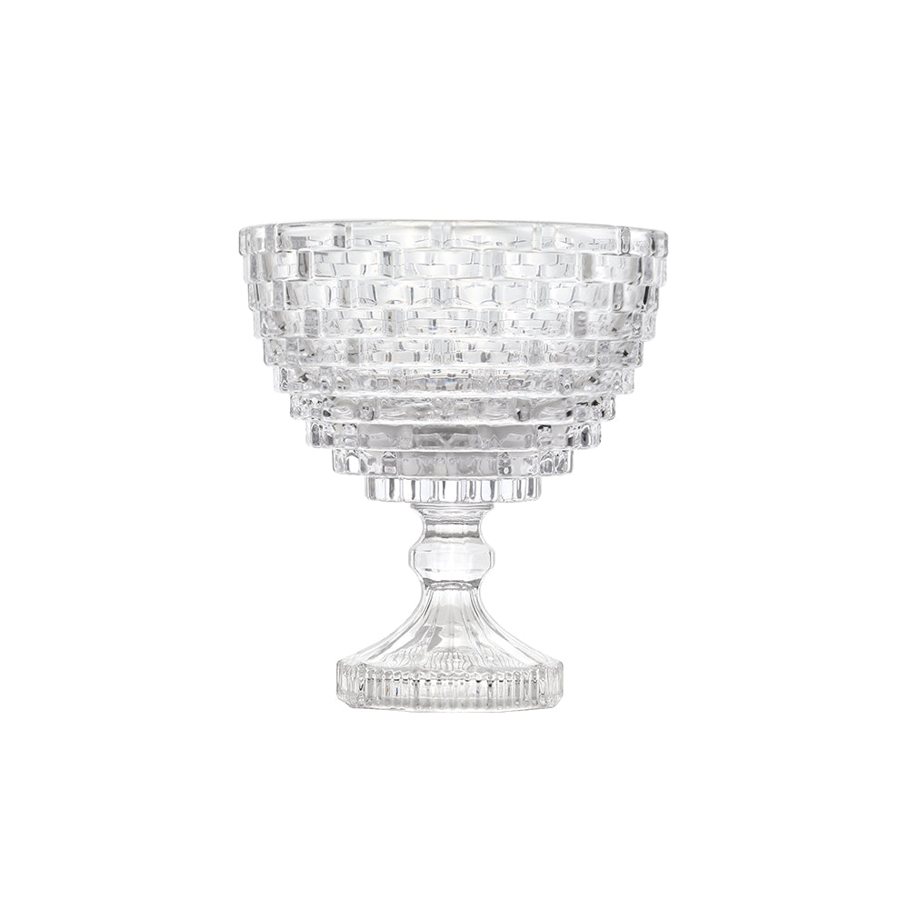 Bohemia Crystal Footed Bowl 23 cm Set of 1 Pc
