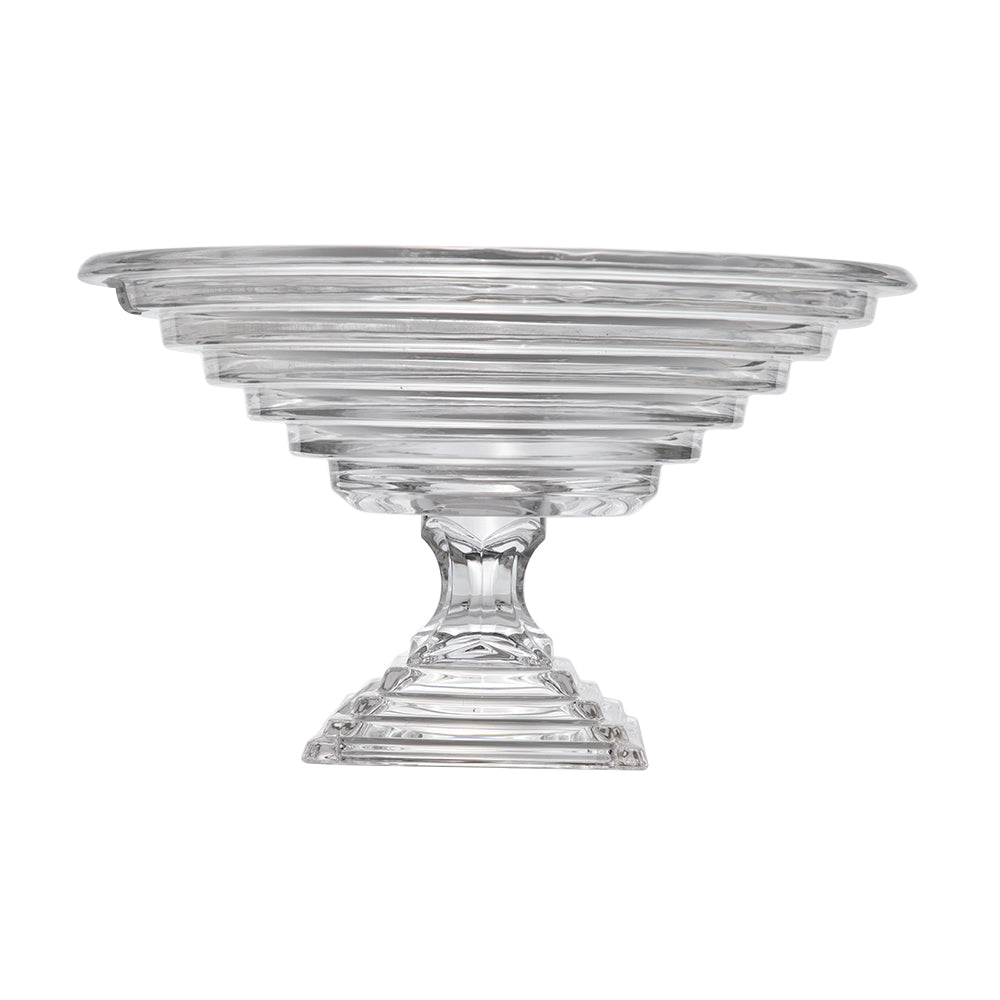 Bohemia Crystal Footed Bowl 35 cm Set of 1 Pc