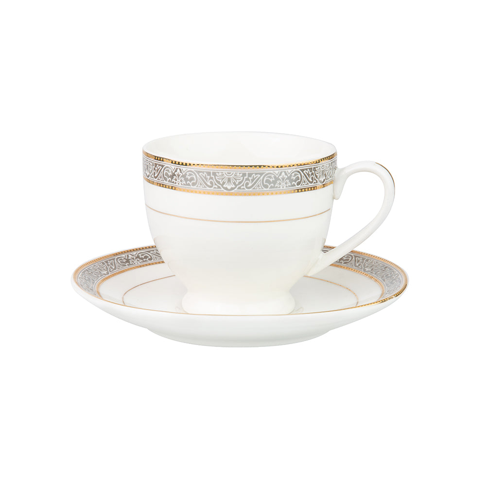 Cup & Saucer 180 Ml - Set of 12 Pcs