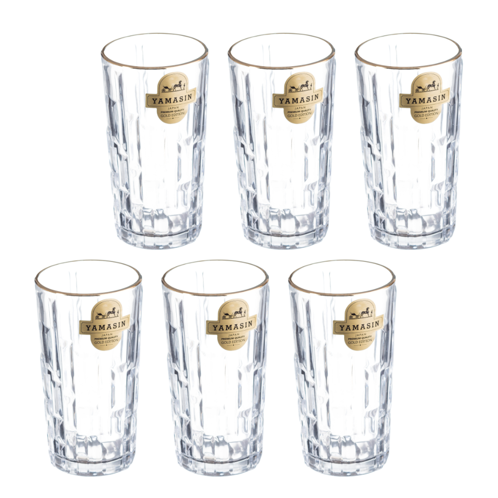 Yamasin - Cairo Water Glass 290 ml - Set of 6 Pcs