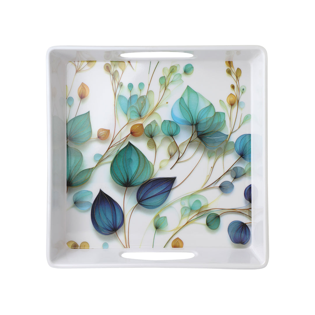 Gardenia Melamine Tray Large – Set of 2 Pcs – Design No. 602