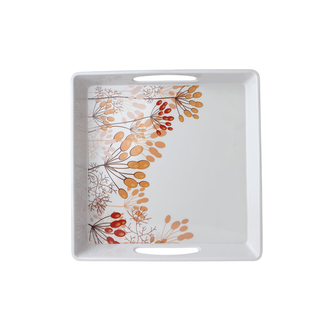Gardenia Melamine Tray Medium – Set of 2 Pcs – Design No. 601
