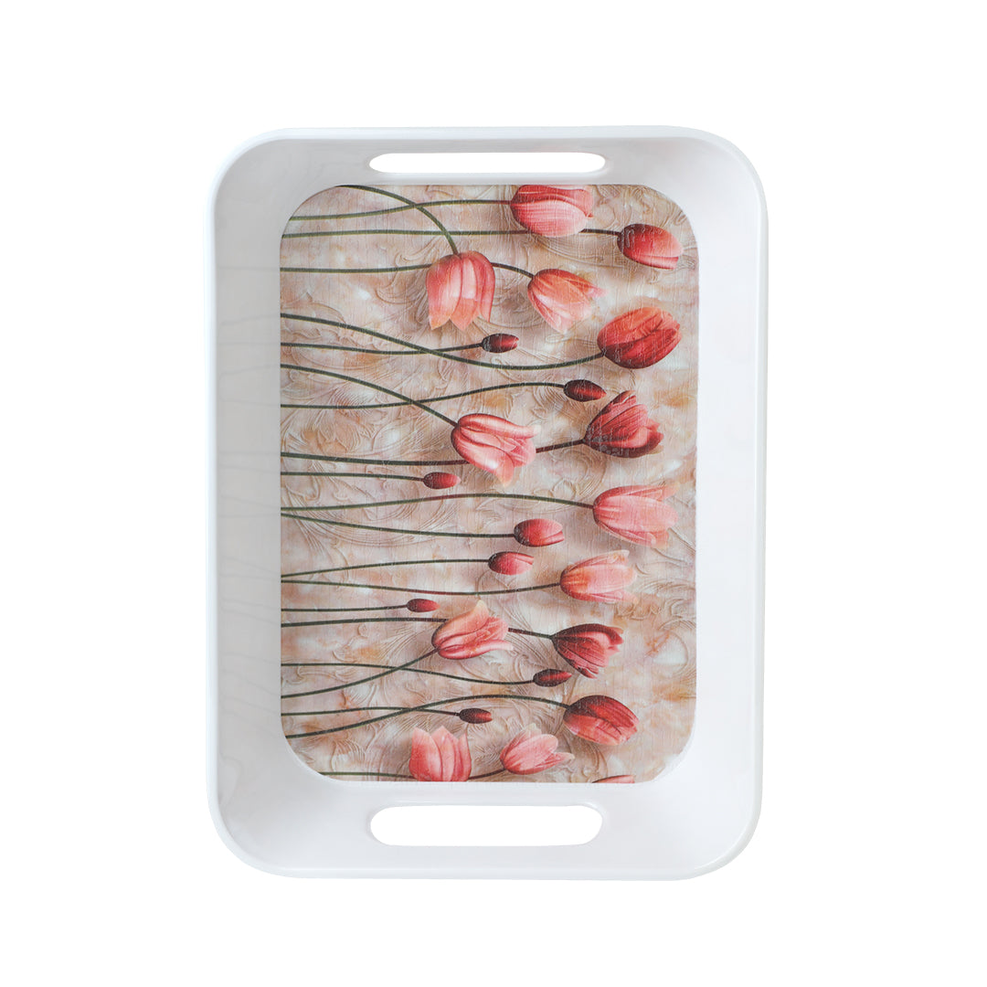 Spanish Melamine Tray Large – Set of 2 Pcs – Design No. 604