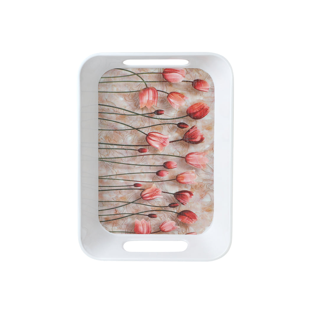 Spanish Melamine Tray Medium – Set of 2 Pcs – Design No. 604