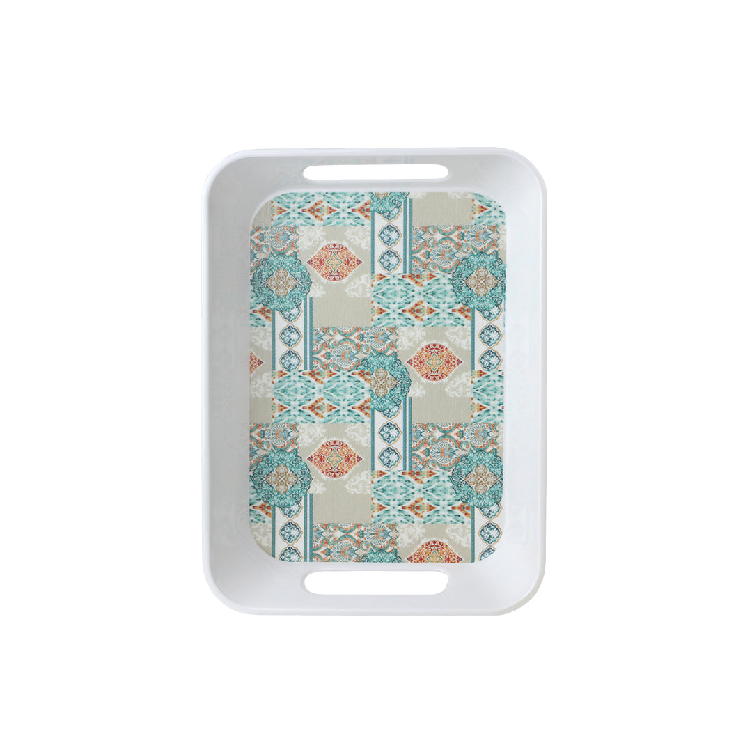 Spanish Melamine Tray Small – Set of 2 Pcs – Design No. 603