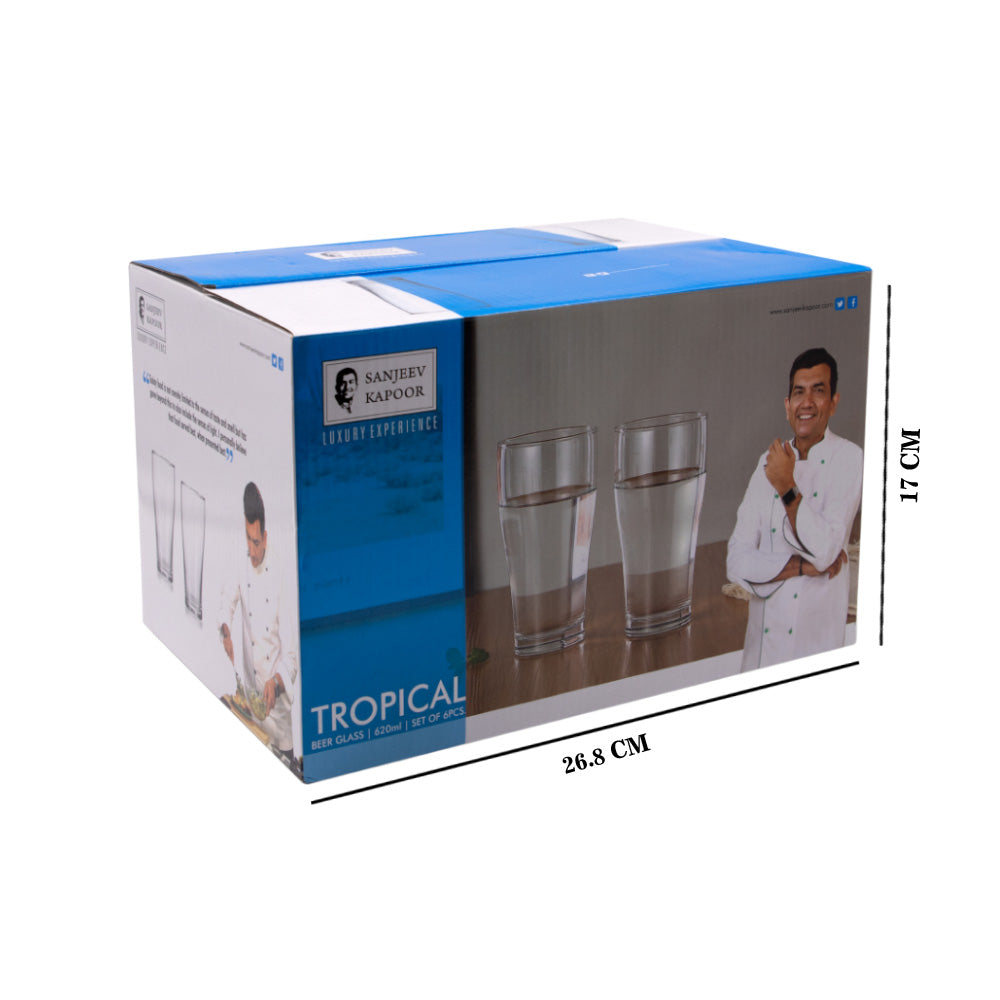 Tropical Beer Glass Set