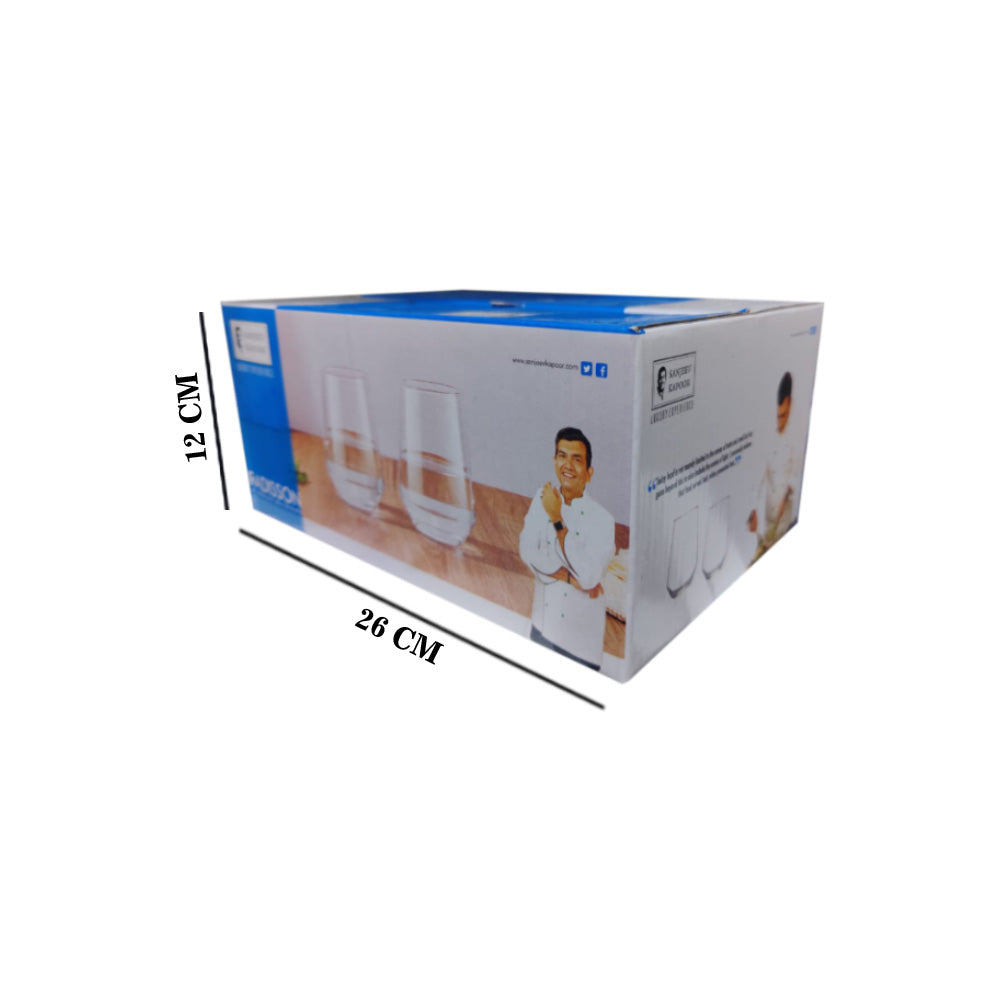 Radisson Long Drink Glass 380 ml - Set of 6 Pcs