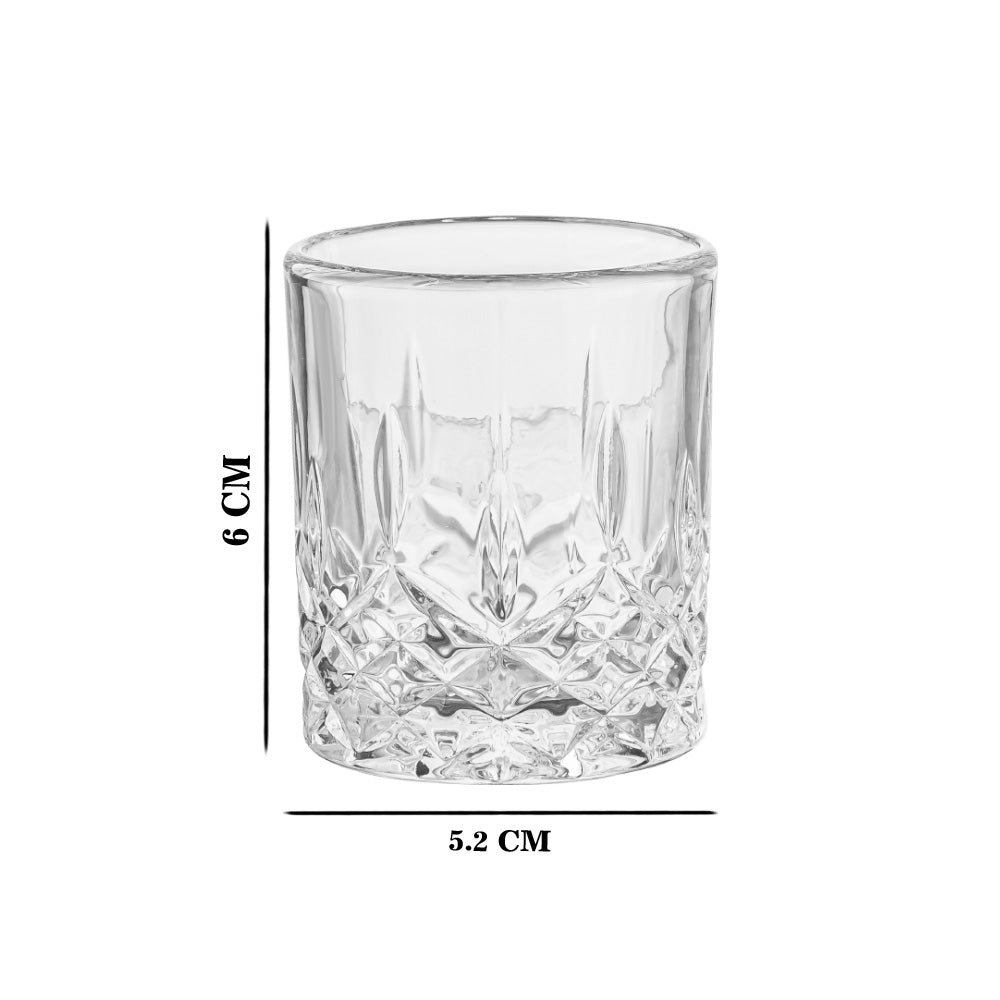 Paris Shot Glass 70 ML - Set of 6 Pcs