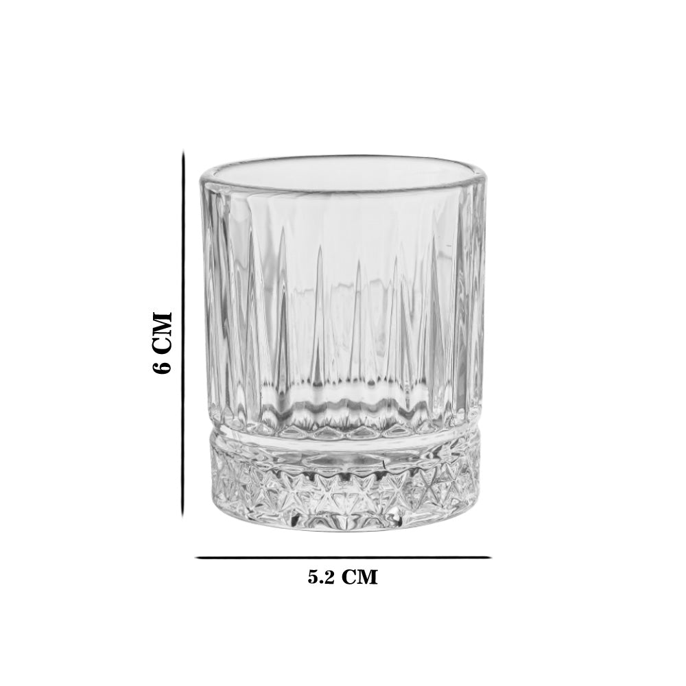 Dubai Shot Glass 70 ML - Set of 6 Pcs