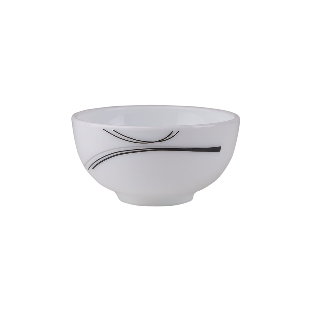 Ivory Corelle Shape Veg Bowl 4" - Set of 1 PC