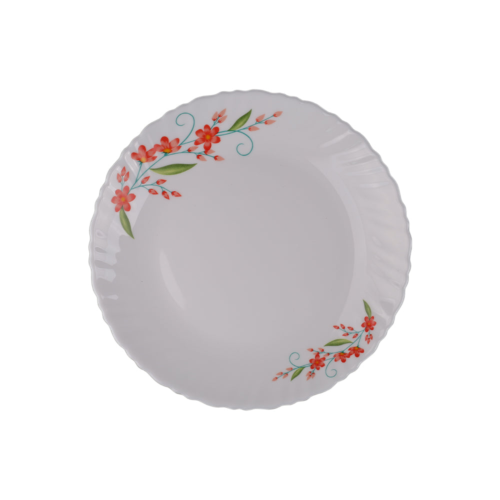 Woven Feston Shape Quarter Plate - 7.5" Set of 1 PC