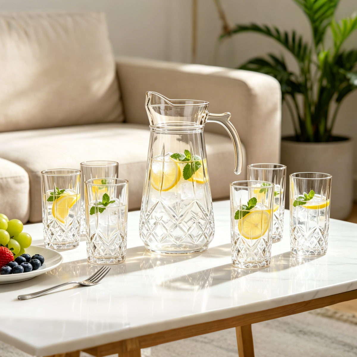 Opara Lemon Set of 7 Pcs