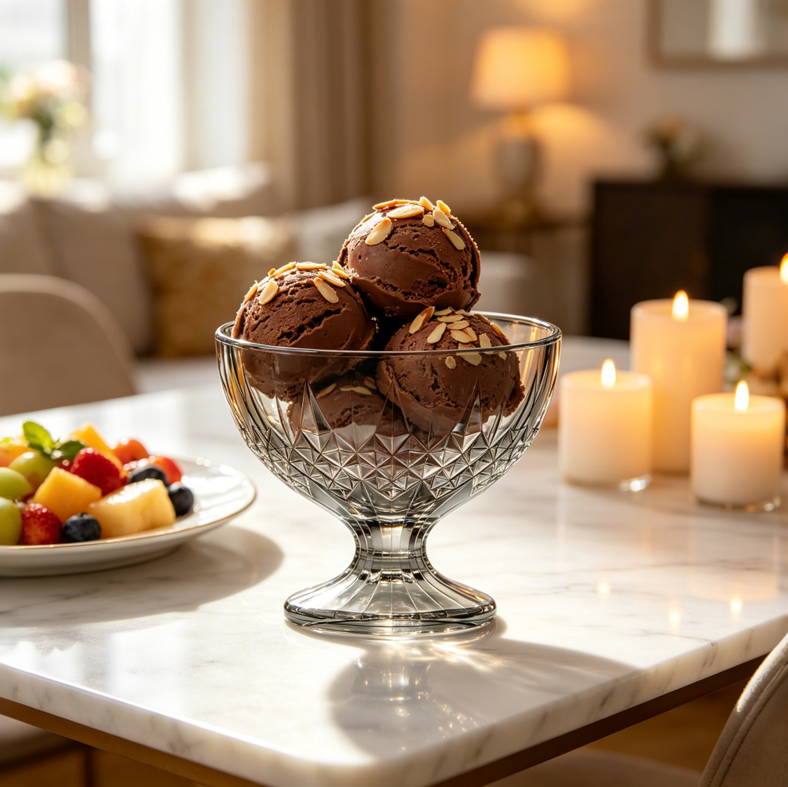 Arctic 210 ML Icecream Bowl - Grey - Set of 6 Pcs