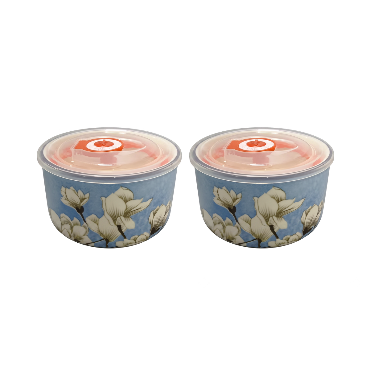 Vespar 2 Pc 5'' Bowl Set With Pp Lid - Set Of 2 Pc