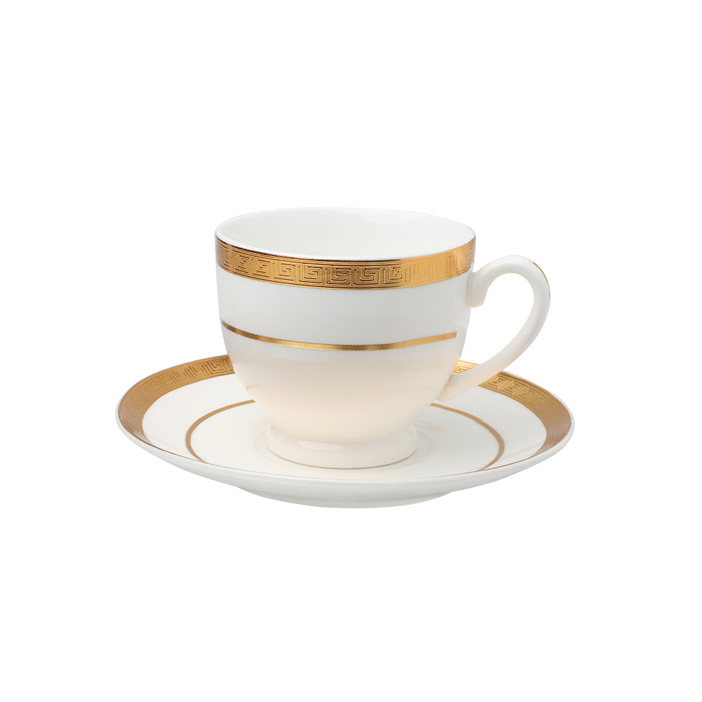Cup & Saucer 160 ML - Set of 12 Pcs