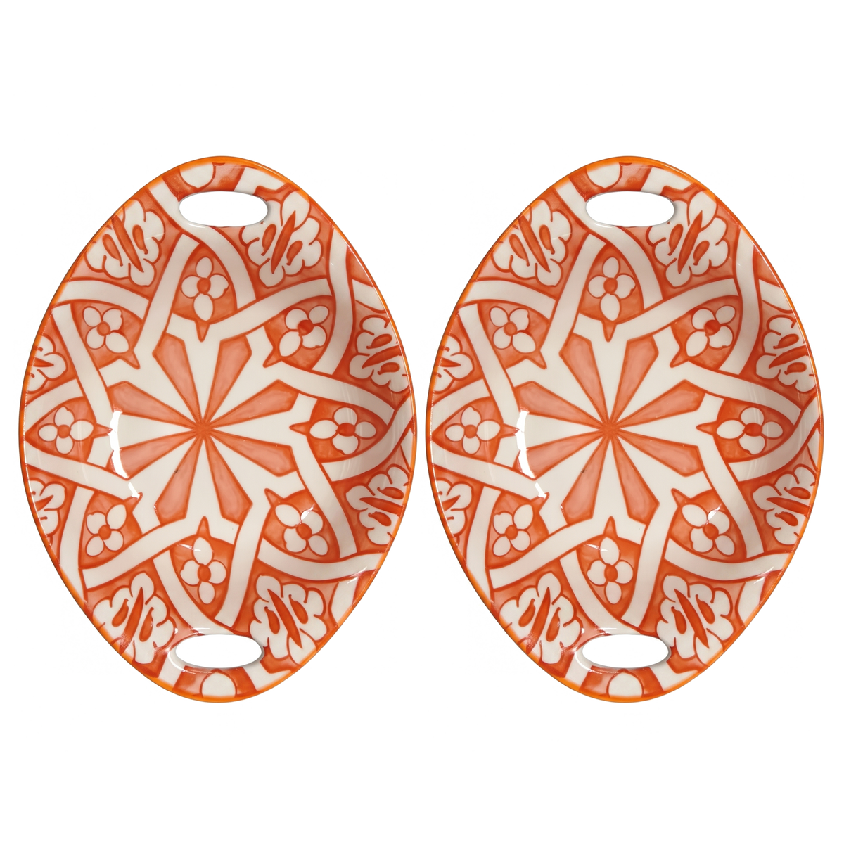 Orion 7'' Oval Dish Set - Set of 2 Pc