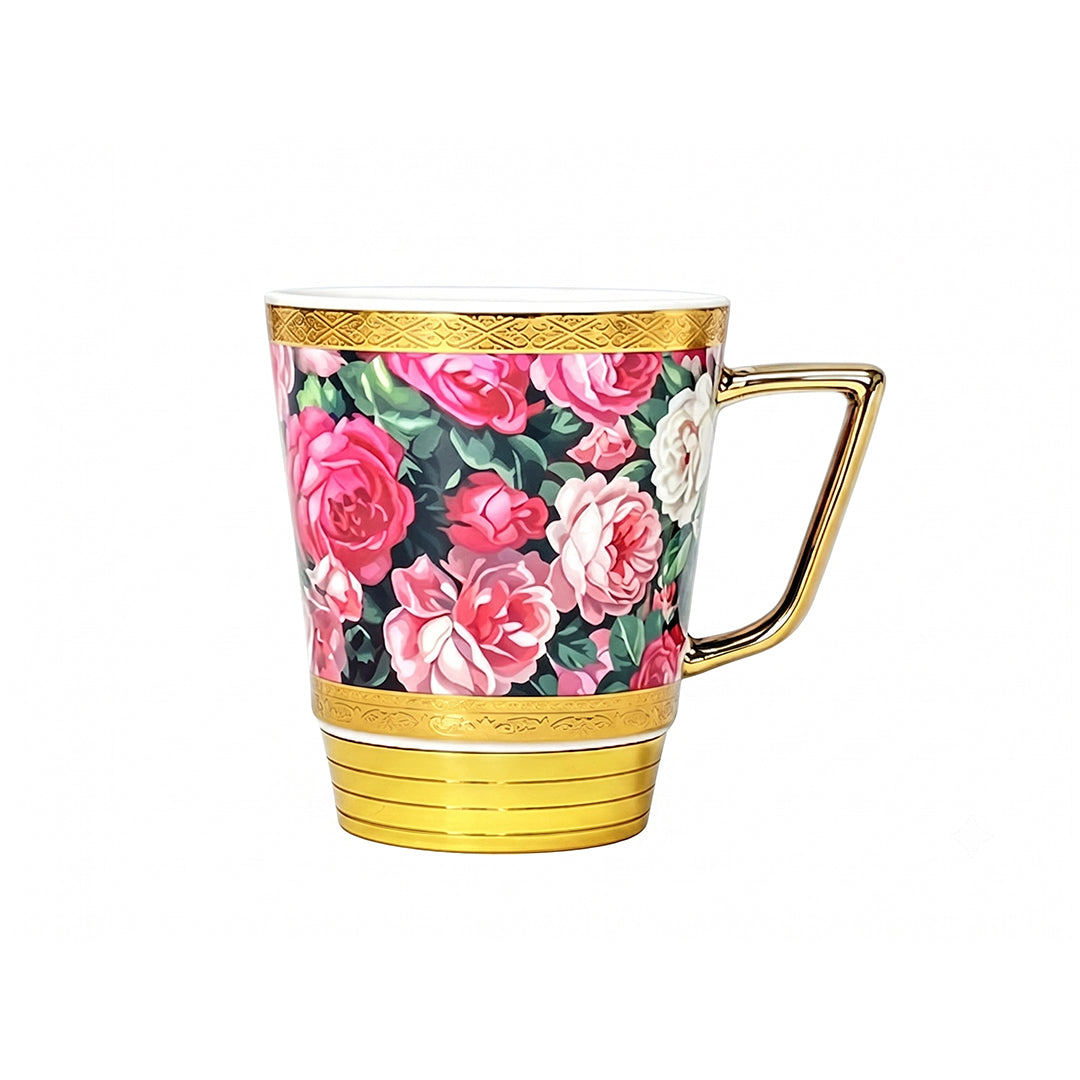 Premium Design Mug Set - 180 Ml - Set Of 6 Pcs