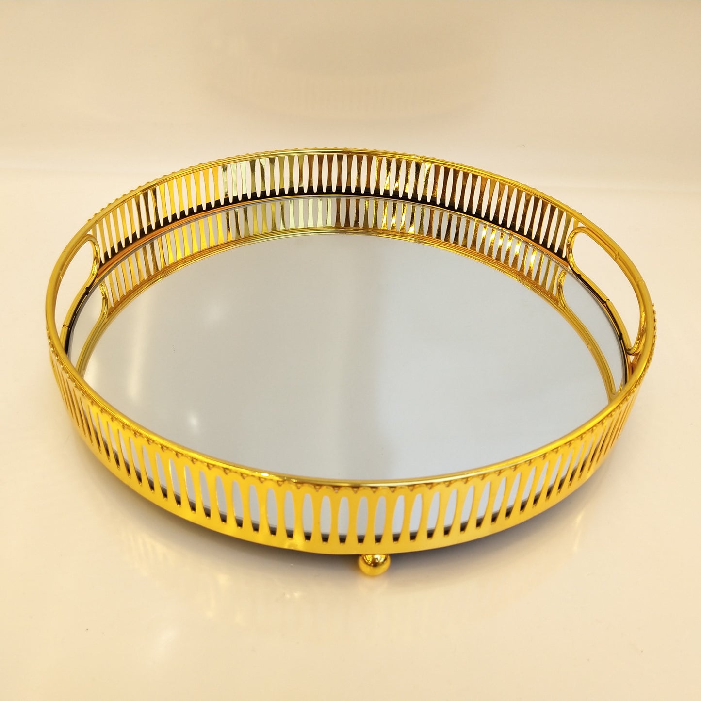 Vivid Tray - Medium+Large Set of 2 Pcs Gold