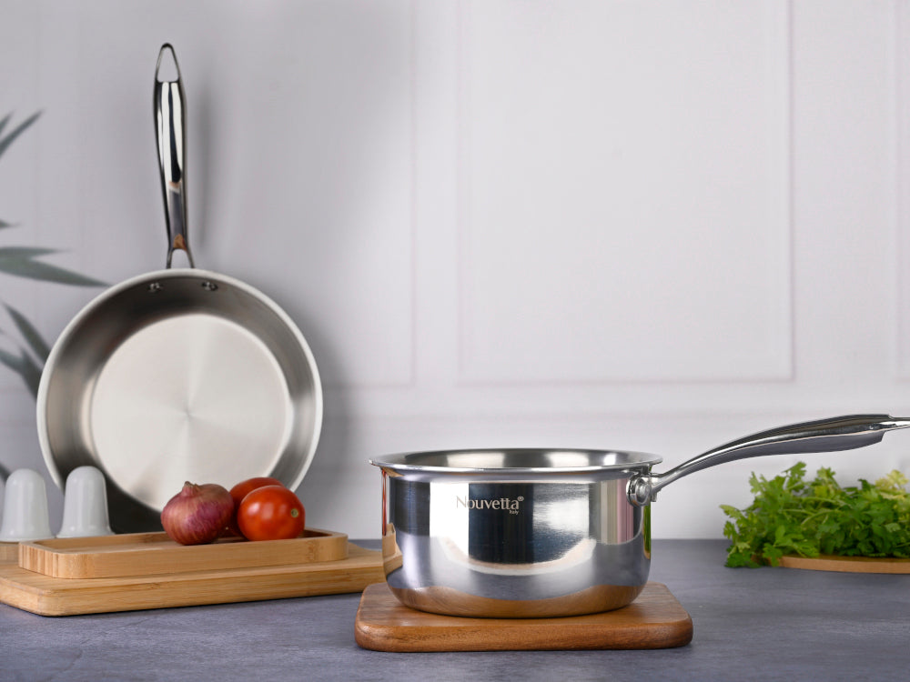 Tri-Ply Sauce Pan Casting Handle 16 CM