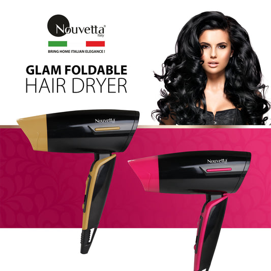 Glam Foldable Hair Dryer