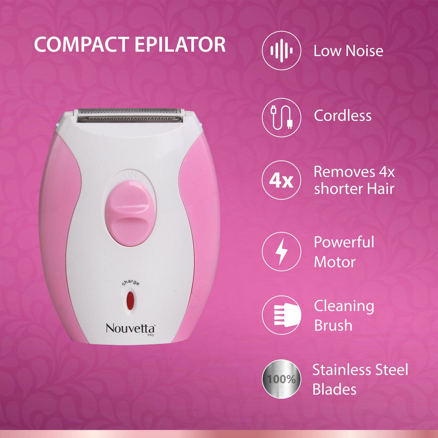 Compact Cordless Epilator