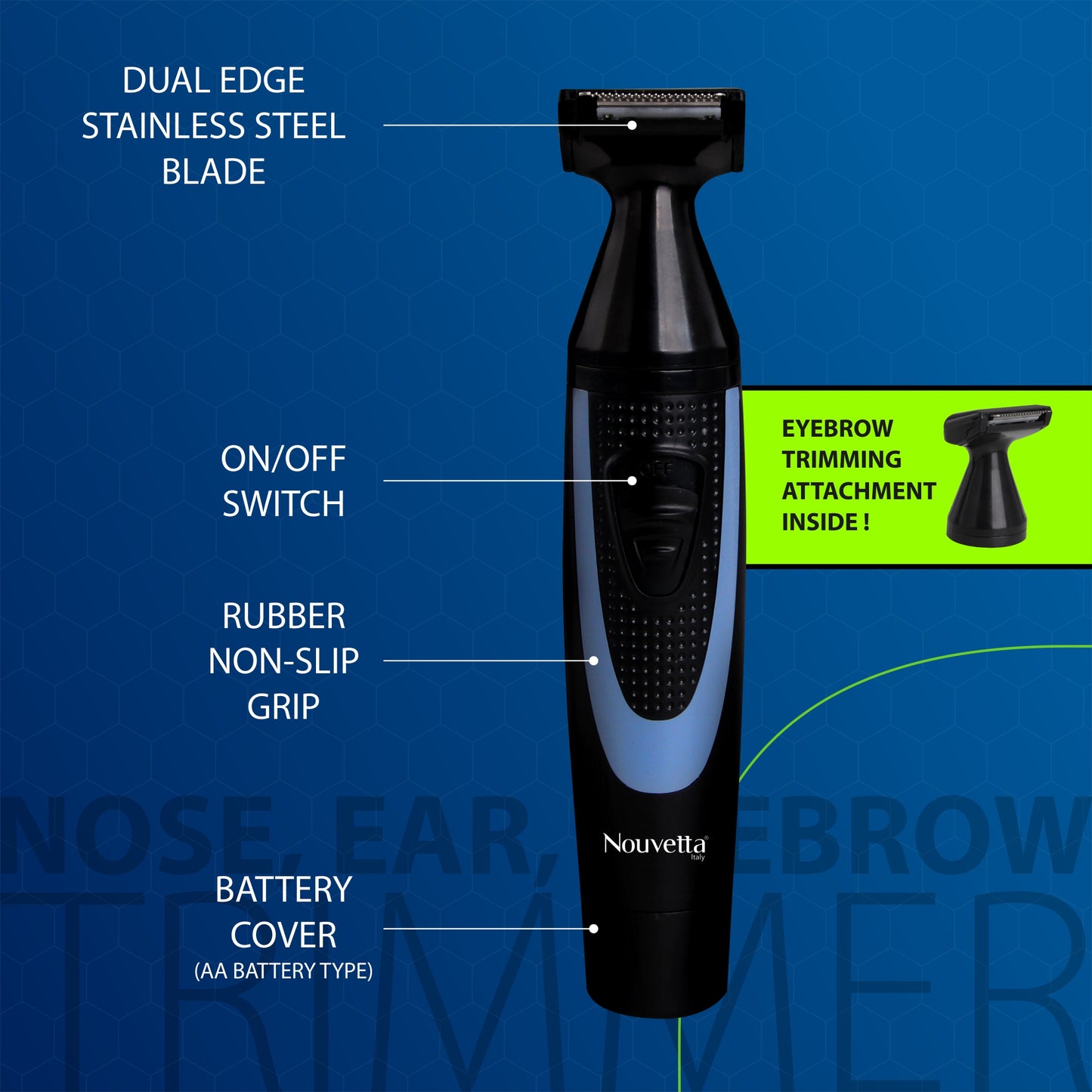 Premium Nose, Ear & Eyebrow Trimmer