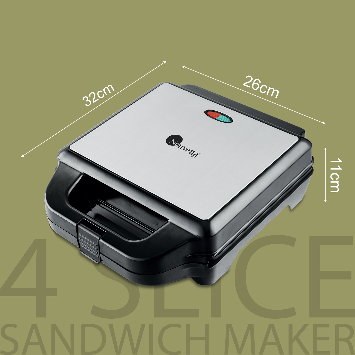 4 Slice Sandwich Toaster