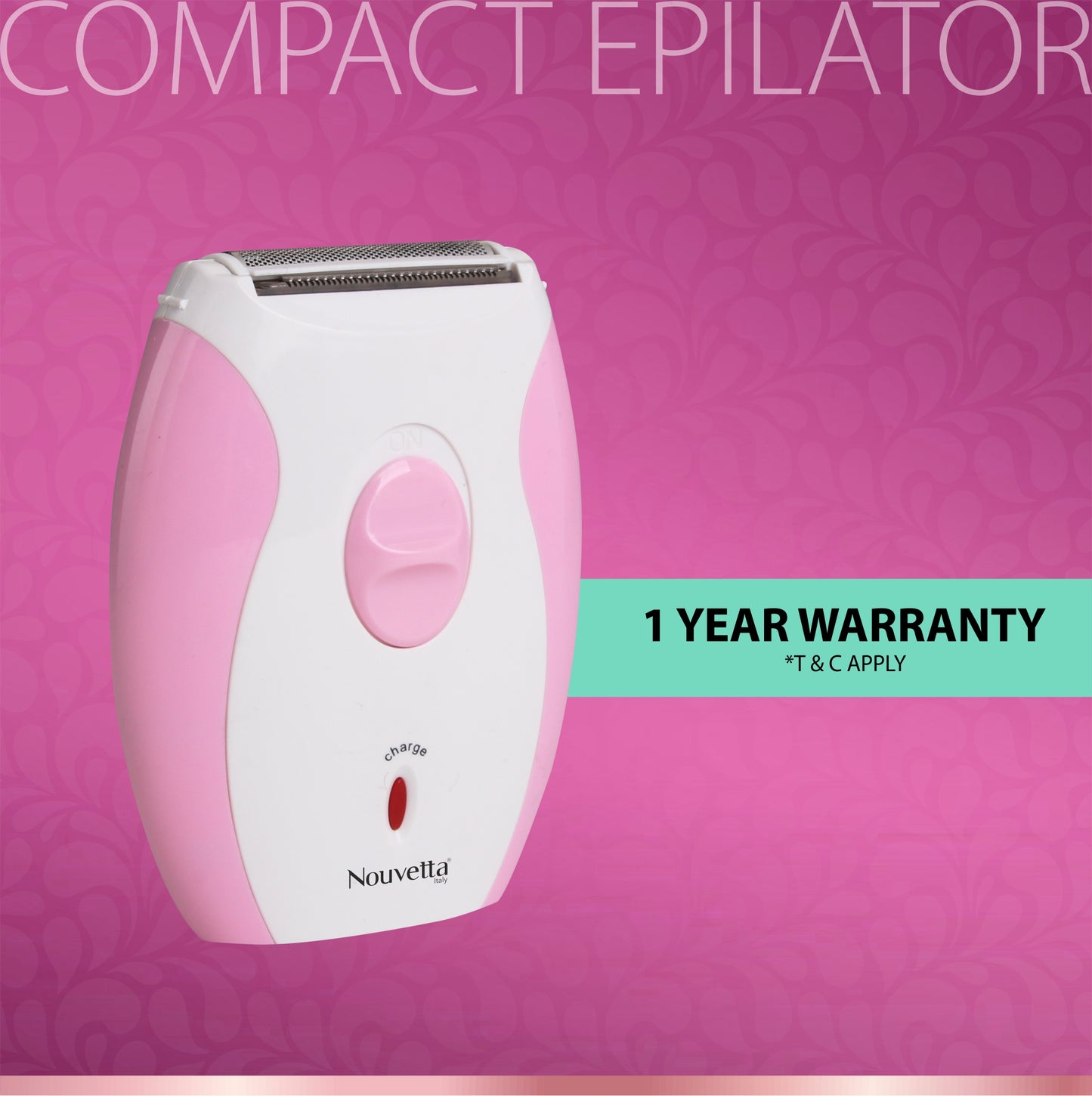 Compact Cordless Epilator