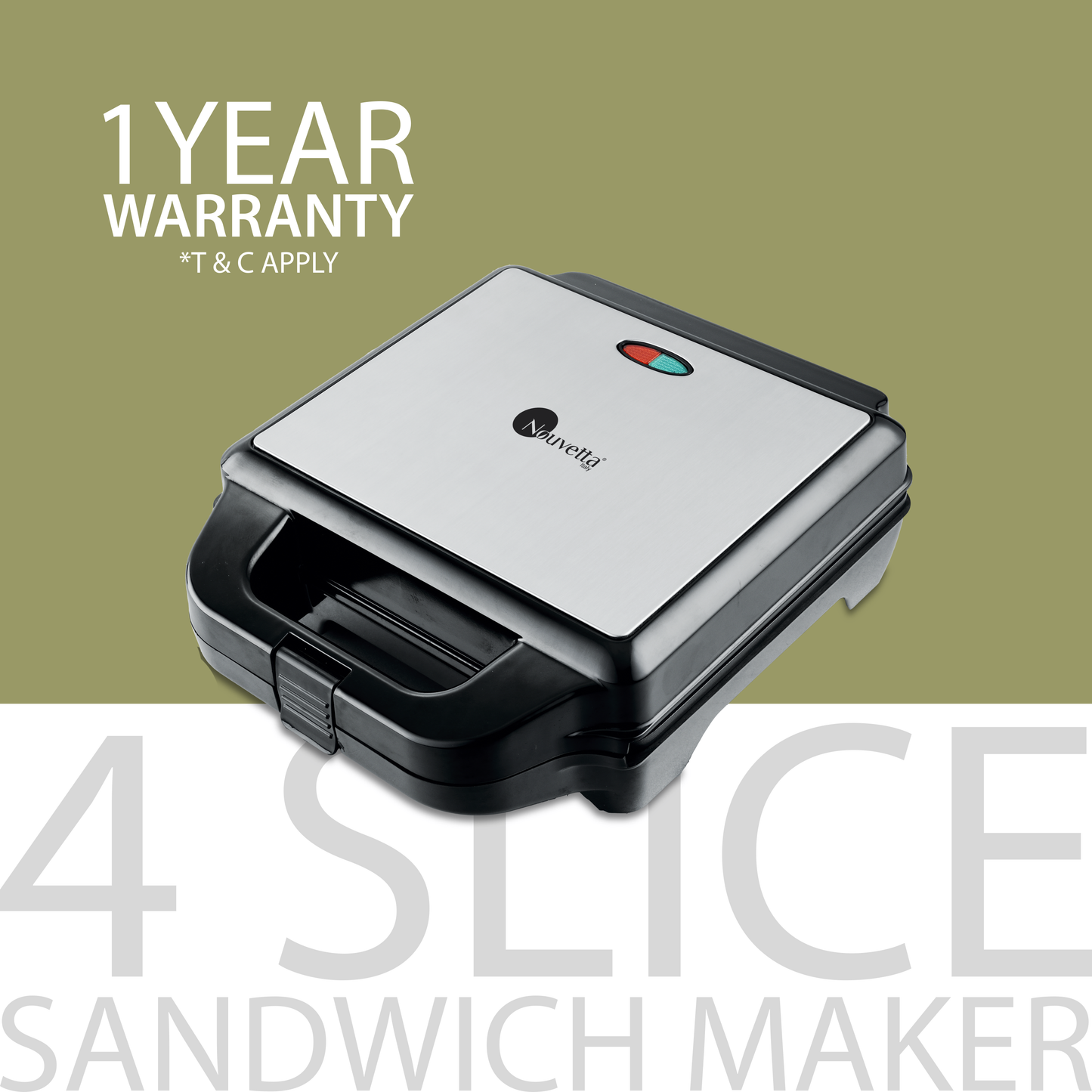 4 Slice Sandwich Toaster