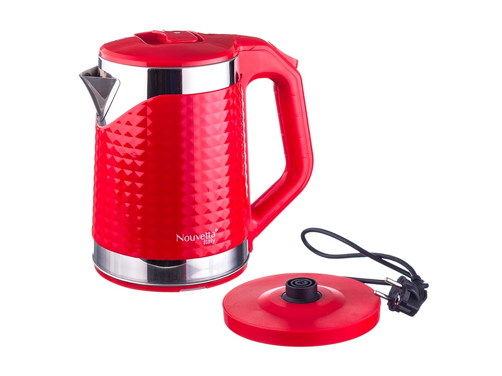 Electric Smart Kettle - Red 1.8 L - Set of 1 Pcs