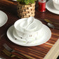 33 Pc White Corelle Shape Dinner Set - SKB2332