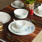 33 Pc White Corelle Shape Dinner Set - SKB2334