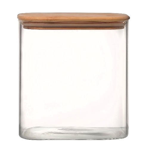 VERA Borosilicate Rectangle Jar 1350 ML - 1 Pc