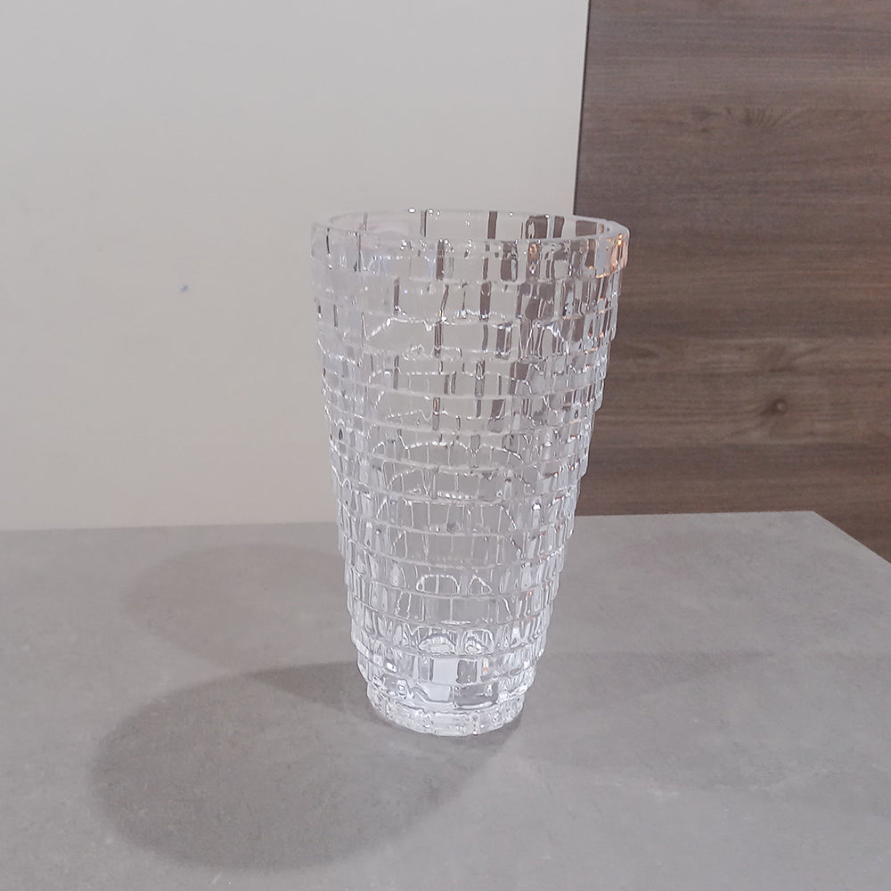 Bohemia Crystal Vase 23 cm Set of 1 Pc