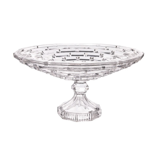 Bohemia Crystal Footed Bowl 33 cm Set of 1 Pc