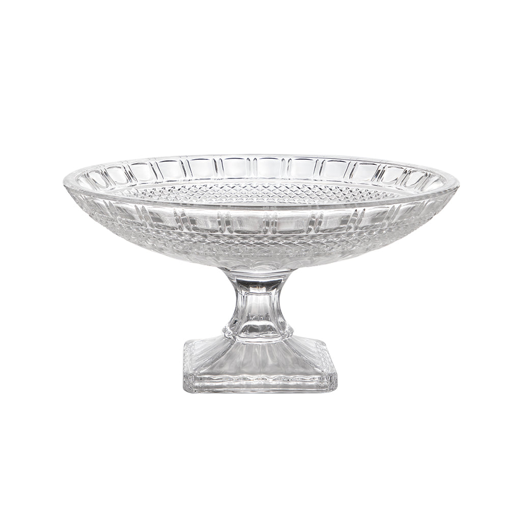 Bohemia Crystal Footed Bowl 33 cm Set of 1 Pc