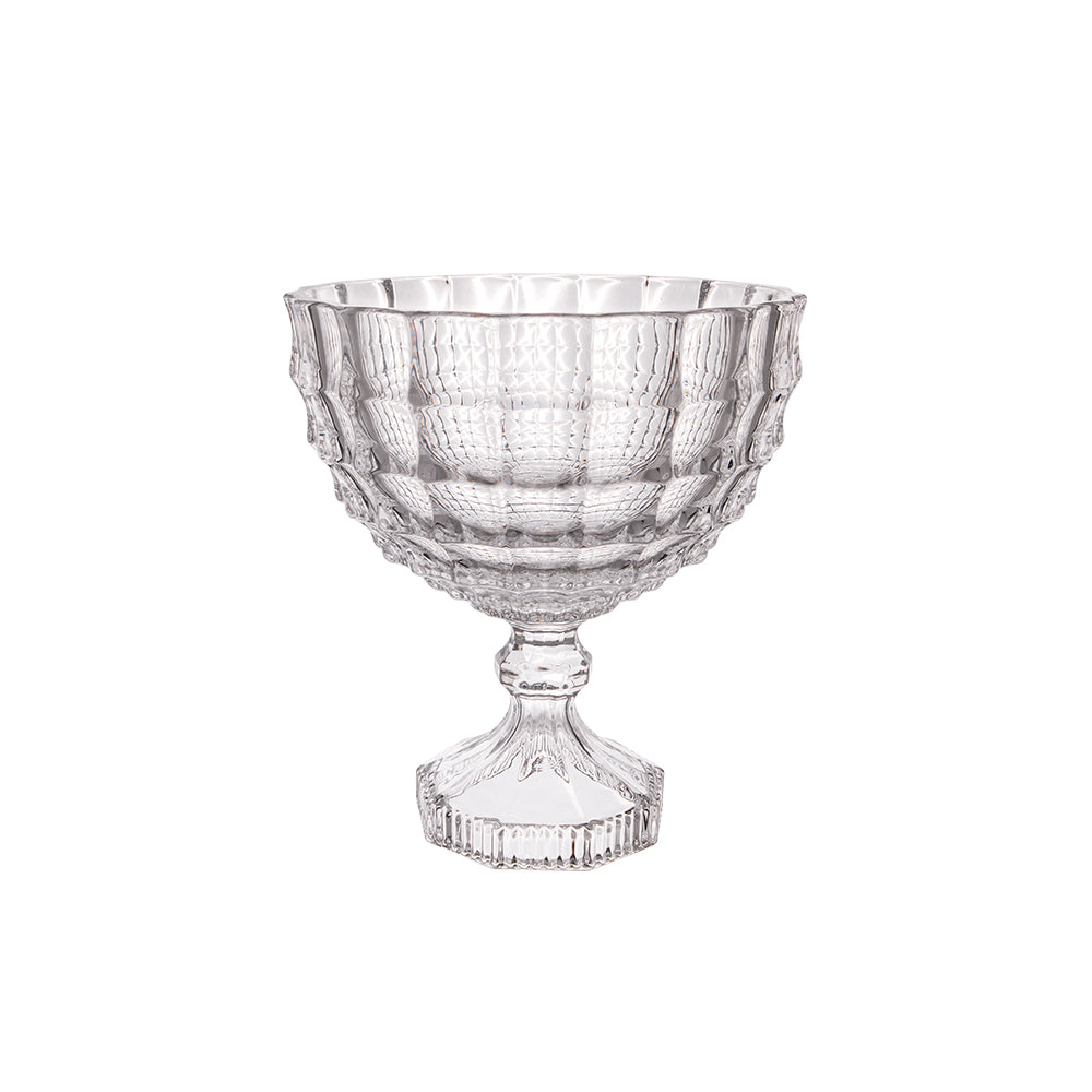 Bohemia Crystal Footed Bowl 23 cm Set of 1 Pc