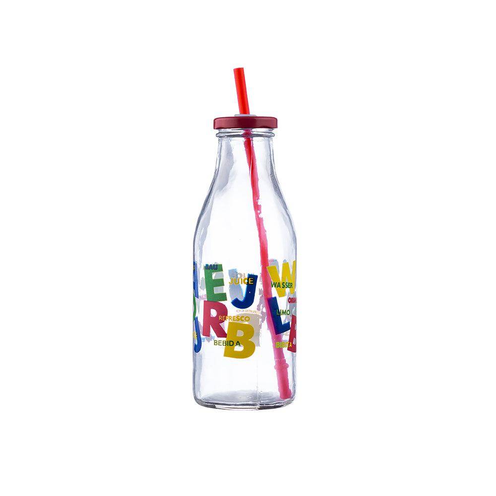 Round Bottle 500 ML - Set of 1 Pc