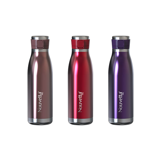 Camry Double Wall Bottle - Red / Purple / Rose 500 ML