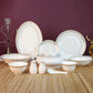 Round Bonechina Dinner Set Of 38Pcs