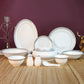 Round Bonechina Dinner Set Of 38Pcs