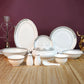 Round Bonechina Dinner Set Of 38Pcs