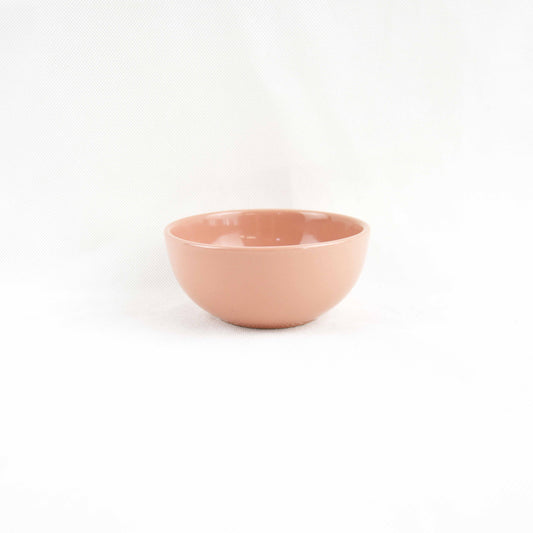 Sango Coupe Shape Veg Bowl 4" Set of 1 Pc - Pink Glossy