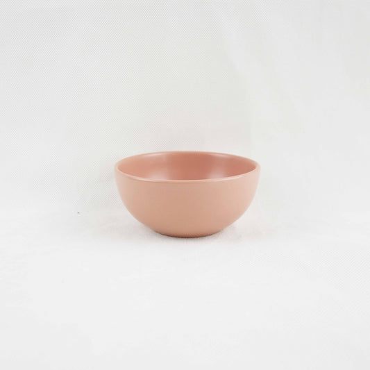 Sango Coupe Shape Veg Bowl 4" Set of 1 Pc - Pink Matt