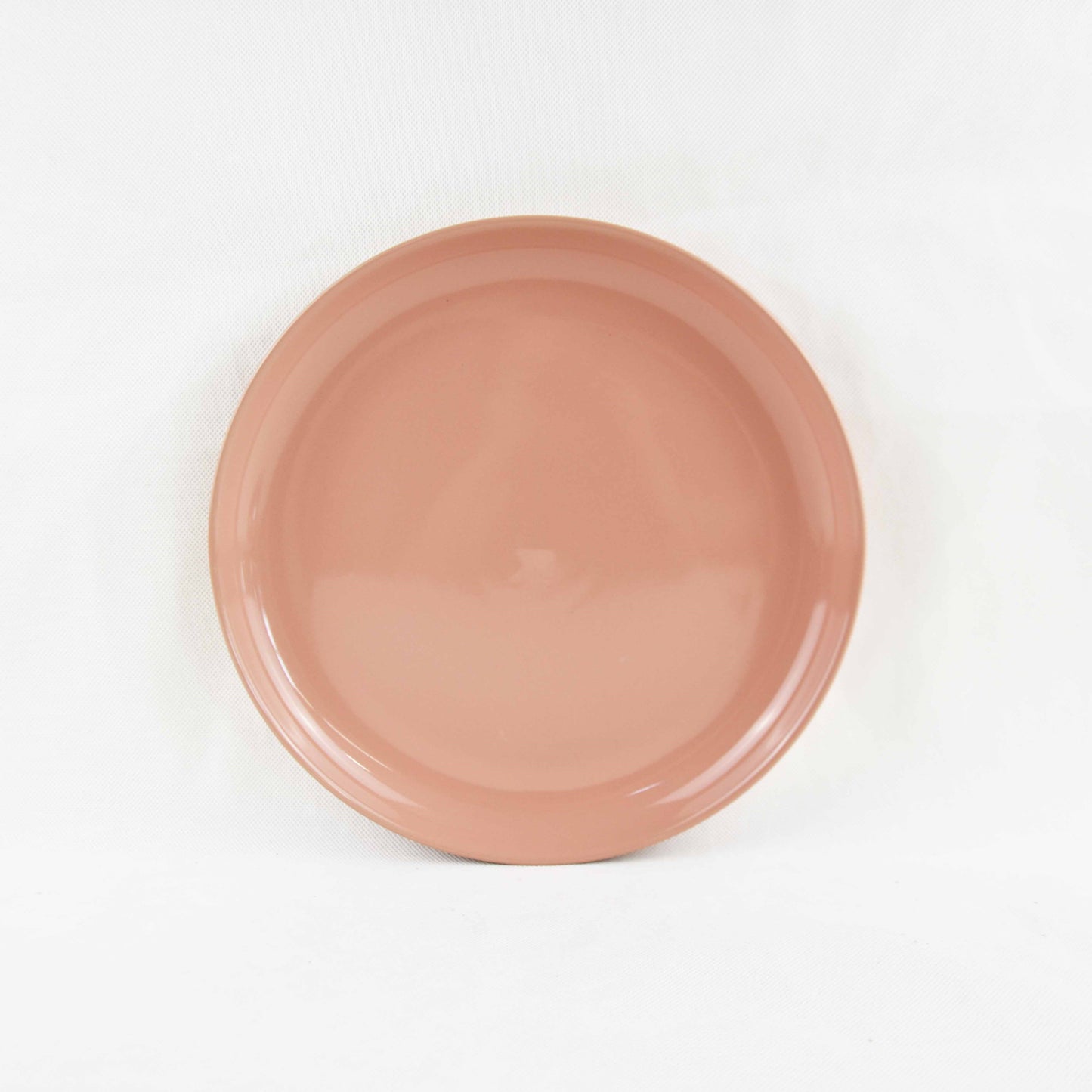 Zoro Straight Shape Dinner Plate 10.5" Set of 1 Pc - Pink Glossy