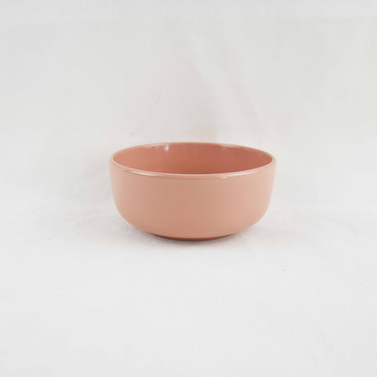 Zoro Straight Shape Serving Bowl 6.5" Set of 1 Pc - Pink Glossy