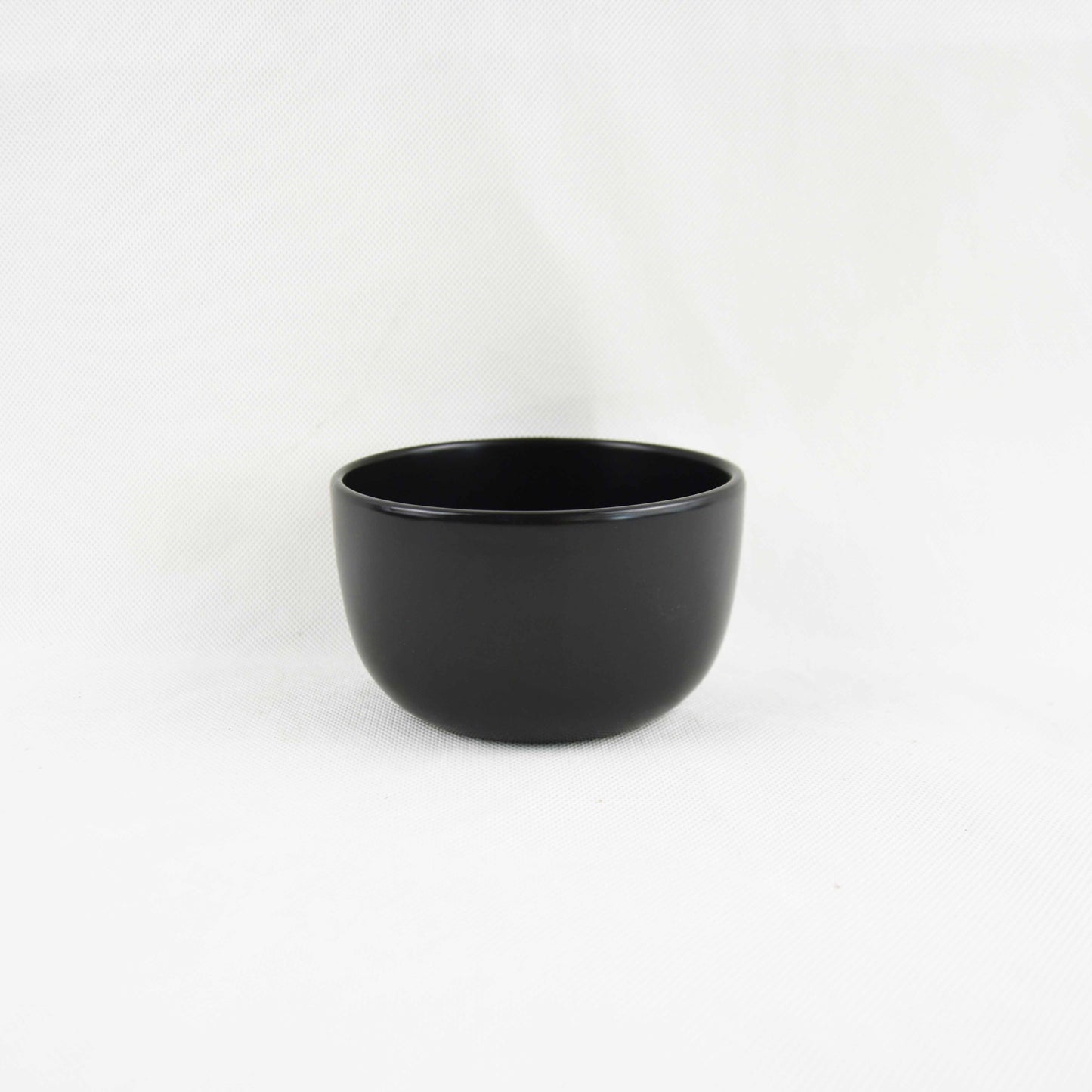 Zoro Straight Shape Veg Bowl 4" Set of 1 Pc - Black Matt