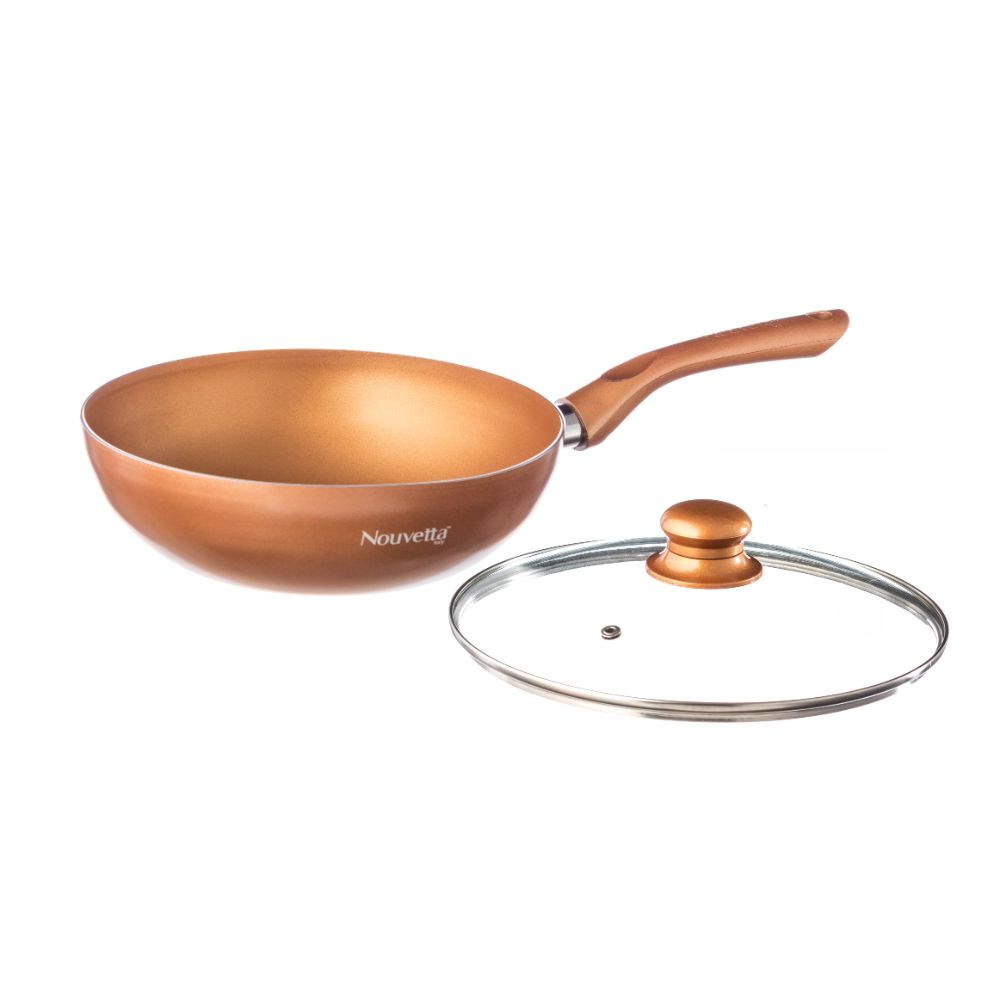 Andria Non Stick Cookware - Copper Set of 5 Pcs