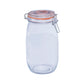 Clip Lock Round Container Orange 1.5 L - Set of 1 Pc